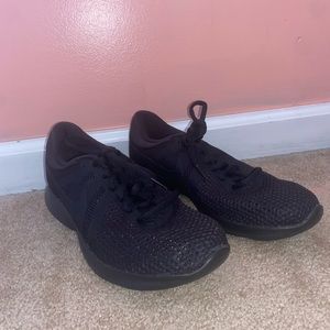 Black Nike Running Shoes